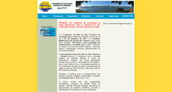 Desktop Screenshot of congrefor2011.univasf.edu.br